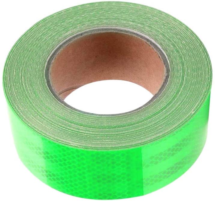 Abrams 2" in x 75' ft, Diamond Pattern Trailer Truck Conspicuity DOT Class 2 Reflective Safety Tape