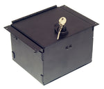 Load image into Gallery viewer, Havis 6  Accessory Pocket W/Hinged Lid &amp; Lock, 4.5  Deep

