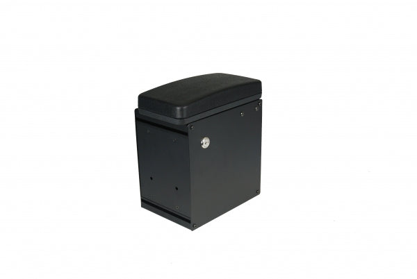 Havis Combination Box, External Mount, Flip-Up Armrest With Lock and Key
