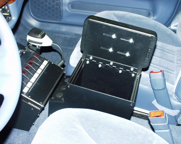 Havis Combination Box, External Mount, Flip-Up Armrest