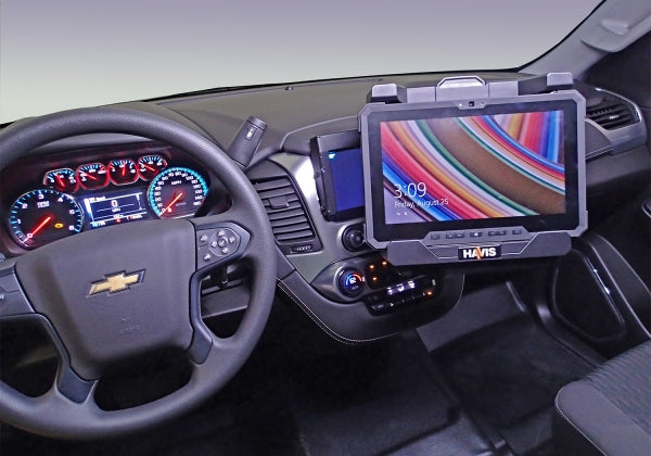 Havis Heavy-Duty Dash Mount for 2015-2020 Chevrolet Tahoe and Retail Suburban/Yukon
