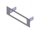 Load image into Gallery viewer, Havis 1-Piece Equipment Mounting Bracket, 2.5&quot; Mounting Space, Fits Kenwood NX Series Radio
