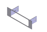 Load image into Gallery viewer, Havis 1-Piece Equipment Mounting Bracket, 2.5&quot; Mounting Space Fits Federal Signal SW300
