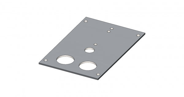 Havis Equipment Bracket for Wide VSW Consoles, Fits Map Light & Lighter Plug