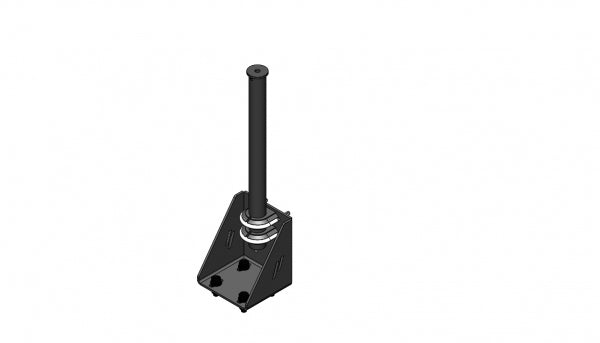Havis HDM Base Adapter Bracket with Pole for MD-ARM series