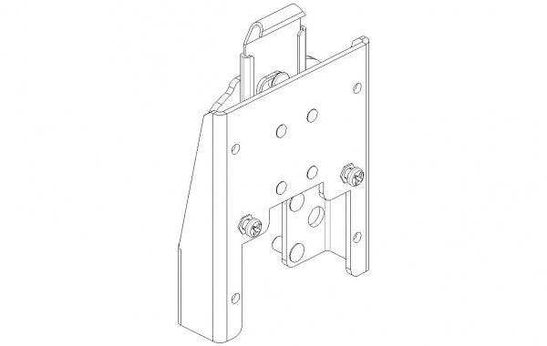 Havis Monitor Adapter Plate Assembly, Datalux, TX4