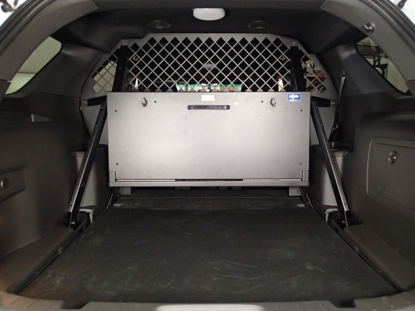 Havis Rear Upper Partition Option fits behind seat in 2013-2019 Ford Interceptor Utility Vehicle