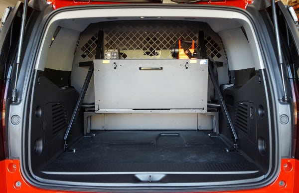 Havis Rear Upper Partition Option fits behind seat in 2015-2020 Chevrolet Tahoe