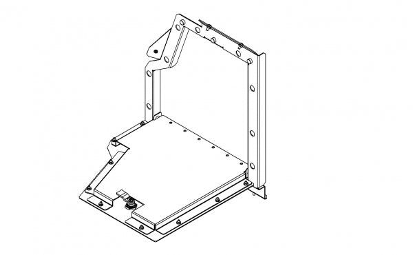 Havis Premium Driver Side Trunk Mount for 2013-2019 Ford Interceptor Sedan