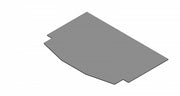 Havis Full Width Trunk Tray Rubber Mat Option For C-TTP-INUT Series