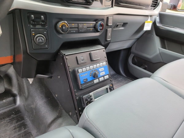 Havis Vehicle-Specific 11" Under Dash Console for 2021 Ford F-150 Police Responder, SSV, and XL