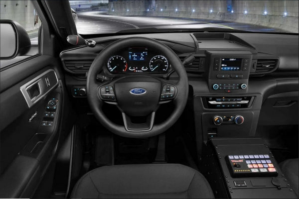 Havis Low-Profile Angled Console for 2020-2021 Ford Interceptor Utility