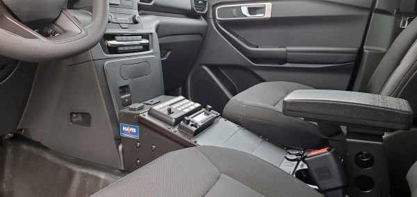 Havis 2020-2021 Ford Interceptor Utility Ultra-Low-Profile Angled Console
