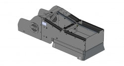 Havis 12.5" Wide Medium Height Angled 22" Vehicle-Specific Console for 2021 Chevrolet Tahoe Police P