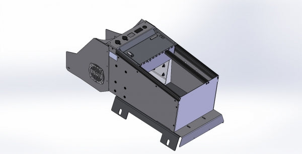 Havis 12.5" Wide 13" Vehicle-Specific Console w/ Internal Printer Mount for 2015-2020 Chevrolet Taho