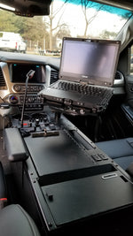 Load image into Gallery viewer, Havis Universal 12.5&quot; Wide Console Solution with Internal Printer Mount
