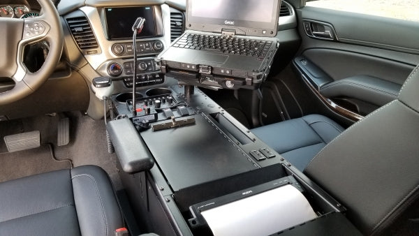 Havis Universal 12.5" Wide Console Solution with Internal Printer Mount