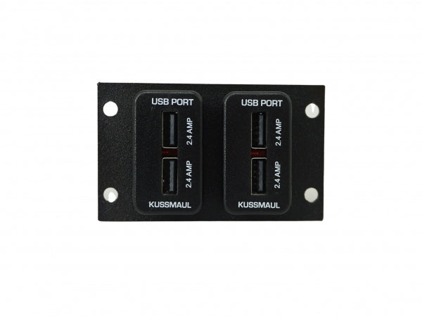 Havis Dual USB Bracket w/ 2 USB Modules for Wide VSW Consoles