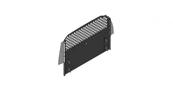 Havis Vertical Cargo Barrier for Use with Havis Universal Storage Box in 2021 Chevrolet Tahoe