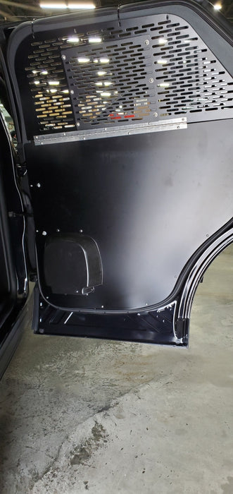 Havis 2020-2021 Ford Interceptor Utility Black Aluminum Door Panel Kit For 2 Doors
