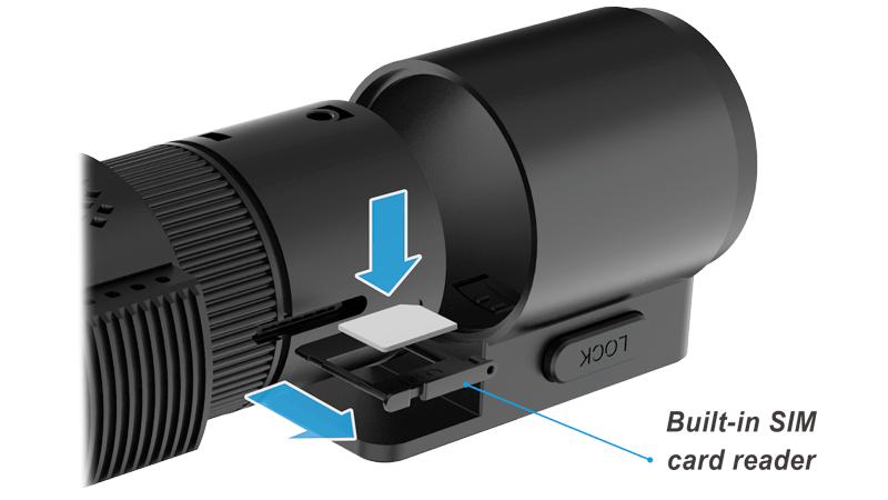 BlackVue DR750X-2CH LTE Plus Sonny STARVIS Image Sensor Built-in 4G LTE/Cloud Dashcam/LTE Dashcam/ Dual Full HD 1080p