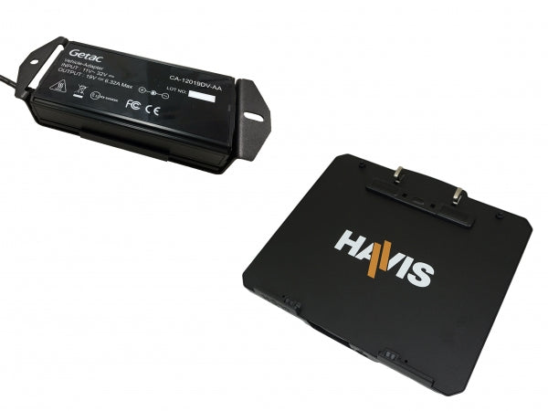 Havis Cradle (no dock) and LPS-140 (120W Vehicle Power Supply with LPS-208) for Getac K120 Convertib