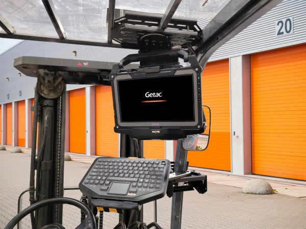 Havis Package - Cradle with Triple Pass-Through Antenna Connections and Screen Support for Getac B36