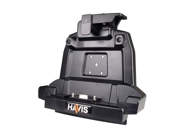 Havis Docking Station with Power-Only POGO Docking Connector and Dual Pass-Through Antenna Connections for Getac's Z710 and ZX70 Rugged Tablets