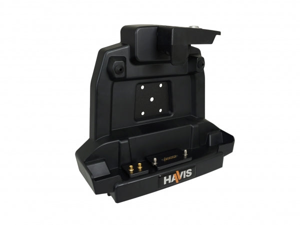 Havis Docking Station with POGO Docking Connector and Dual Pass-Through Antenna Connections for Getac's Z710 and ZX70 Rugged Tablets