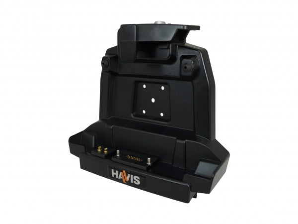 Havis Docking Station with Power-Only POGO Docking Connector and Dual Pass-Through Antenna Connections for Getac's Z710 and ZX70 Rugged Tablets