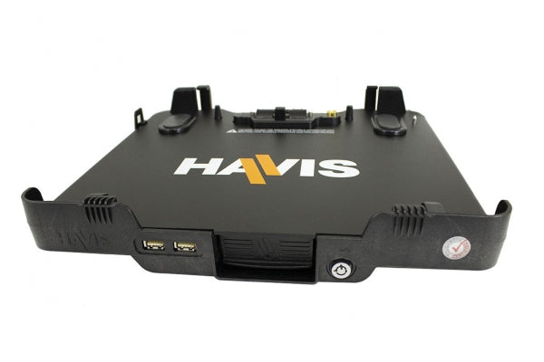 Havis 2-in-1 Laptop Docking Station with Dual Pass-Through Antenna Connections for Panasonic TOUGHBO