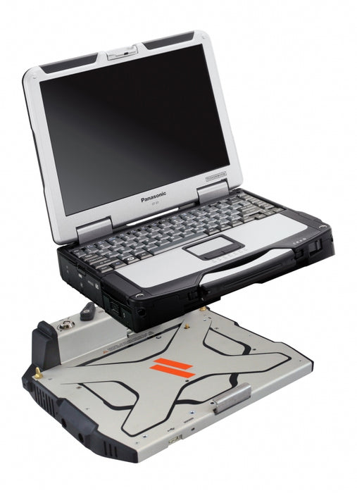 Havis TOUGHBOOK Certified Docking Station for Panasonic TOUGHBOOK 30 and 31 Laptops with Single Pass