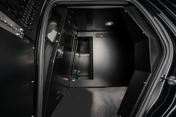Havis Dual Black K9 Divider with Door for 2021 Chevrolet Tahoe Extended K9 Transport