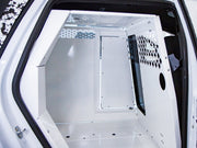 Havis Dual White K9 Divider with Door for 2021 Chevrolet Tahoe Extended K9 Transport