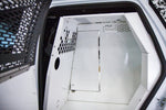 Load image into Gallery viewer, Havis Dual White K9 Divider with Door for 2021 Chevrolet Tahoe Extended K9 Transport
