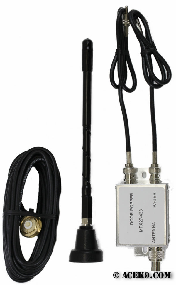 Havis K9 Transport Option, Dual Band Antenna Kit for body Mounting