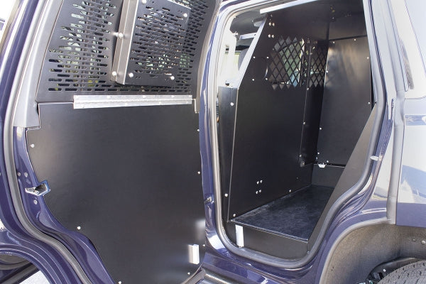 Havis Extended Black K9 Transport System for 2015-2020 Chevrolet Tahoe