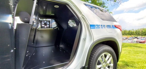 Havis Extended Black K9 Transport System for 2018-2021 Chevrolet Traverse