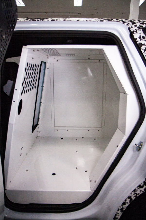 Havis K9 Prisoner Transport System for 2021 Chevrolet Tahoe - White