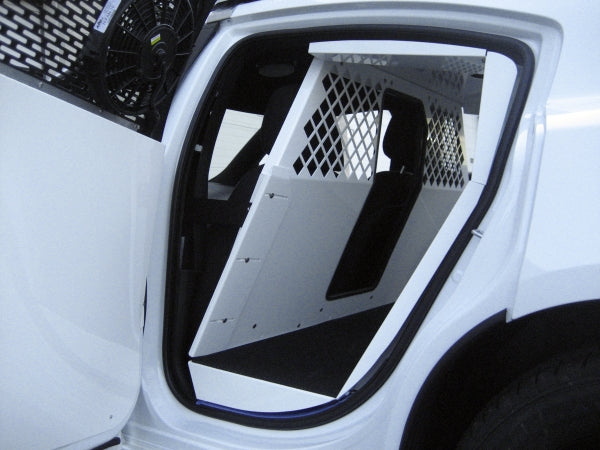 Havis Standard White K9 Transport System for 2011-2021 Dodge Charger