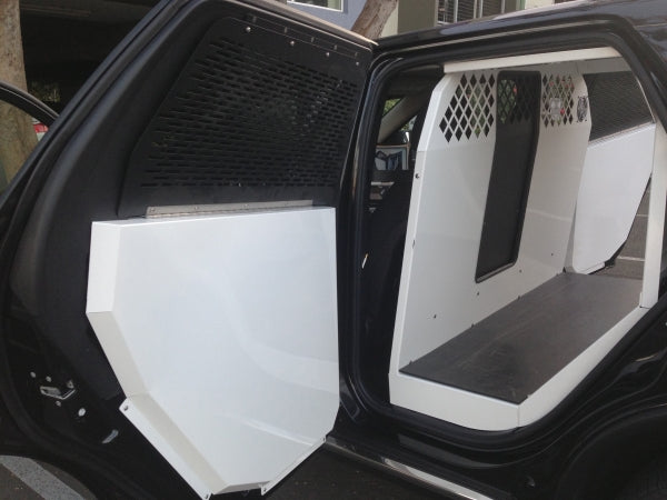 Havis Standard White K9 Transport System for 2011-2021 Dodge Durango