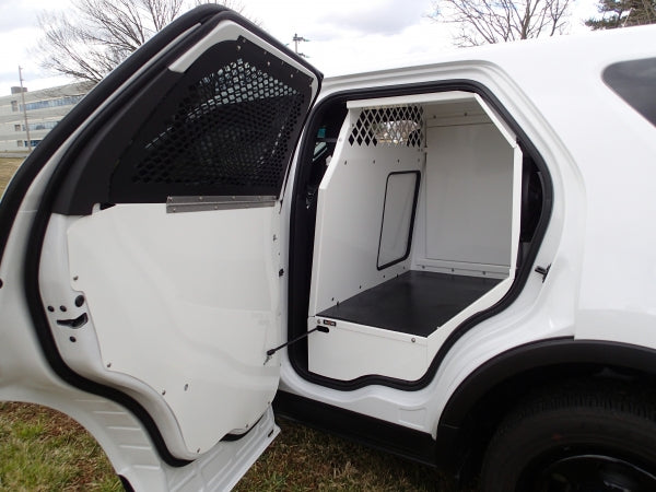 Havis K9 Prisoner Transport System for 2013-2019 Ford Police Interceptor Utility - White