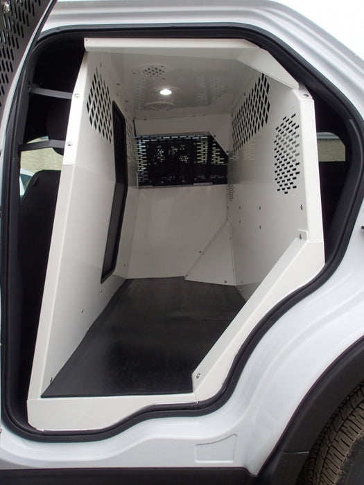 Havis Standard White K9 Transport System for 2013-2019 Ford Police Interceptor Utility