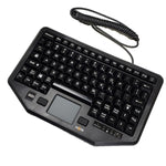 Load image into Gallery viewer, Havis Compact USB Dual Authentication Keyboard with Integrated Mouse
