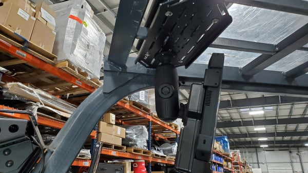 Havis Overhead Forklift Mount with Heavy-Duty Dual Ball Mount