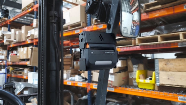 Havis Forklift Printer Pillar Mount for Brother RuggedJet 4200 Series Printer