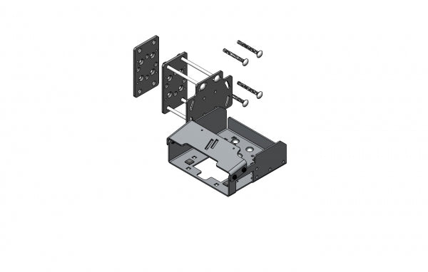 Havis Forklift Printer Pillar Mount For Zebra Zq520 Printer — Yp Signal Corp 9654