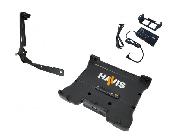 Havis Package - Cradle with Triple Pass-Through Antenna Connections, Screen Support and Power Supply