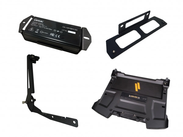 Havis Docking Station for Getac's S410 Notebook with Power Supply and Mounting Brackets, and Havis S