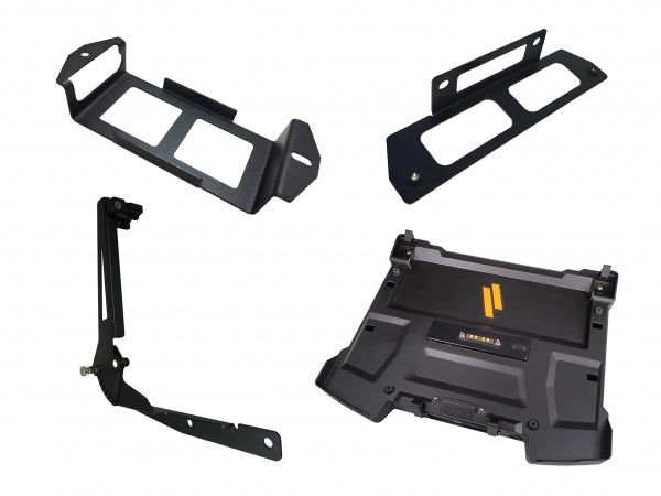 Havis Docking Station for Getac's S410 Notebook with Power Supply Mounting Brackets, and Havis Scree